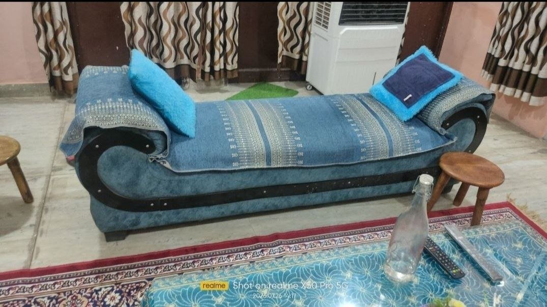 Two BHK two bedrooms two single bed rooms