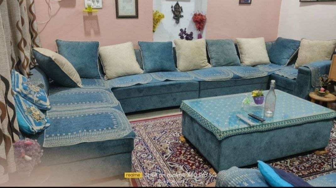 Two BHK two bedrooms two single bed rooms